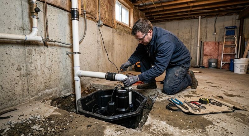 Basement Sump Pump Service in Boston, MA