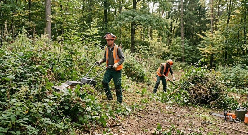 Underbrush Clearing in Houston, TX