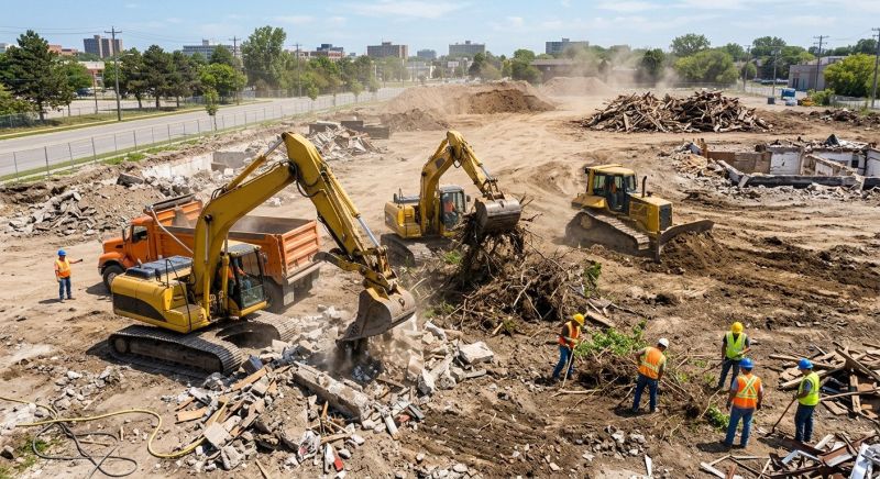 Building Site Clearing in Salt Lake City, UT