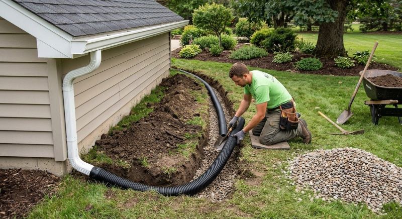 Drain Trenching in Atlanta, GA