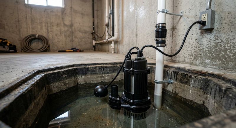 Drainage Pump Installation in Boston, MA