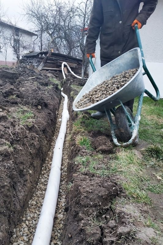 Drainage Trench Installation in Atlanta, GA