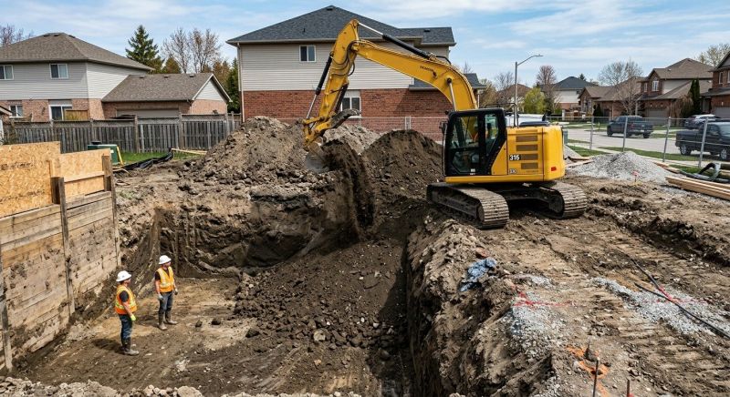 Footer Excavation in Atlanta, GA