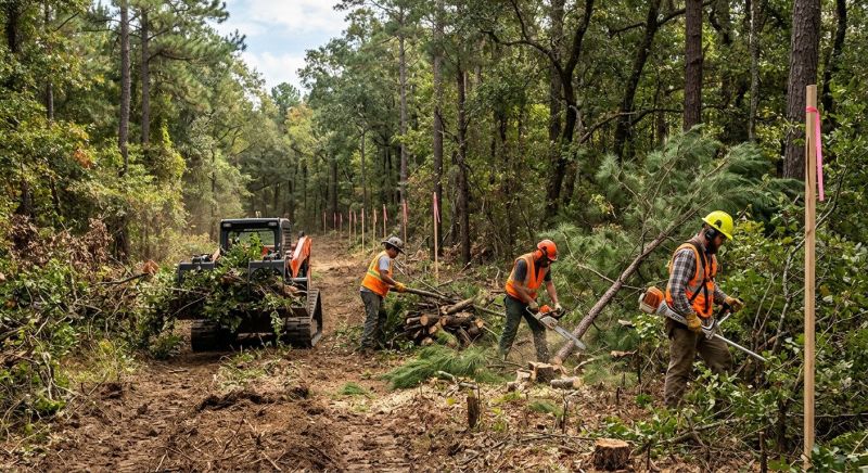 Forestry Clearing in Houston, TX