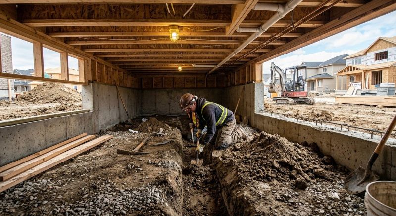 Foundation Excavation in Houston, TX