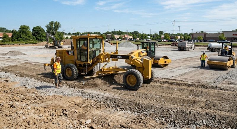 Parking Lot Leveling in Cleveland, TN