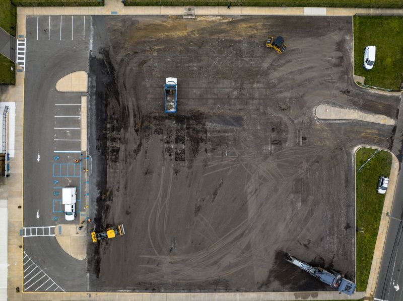 Parking Lot Leveling in Buford, GA