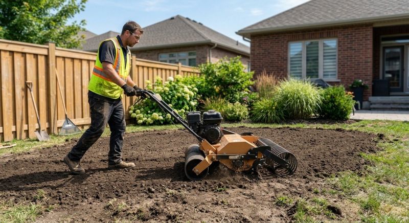 Yard Leveling in Houston, TX